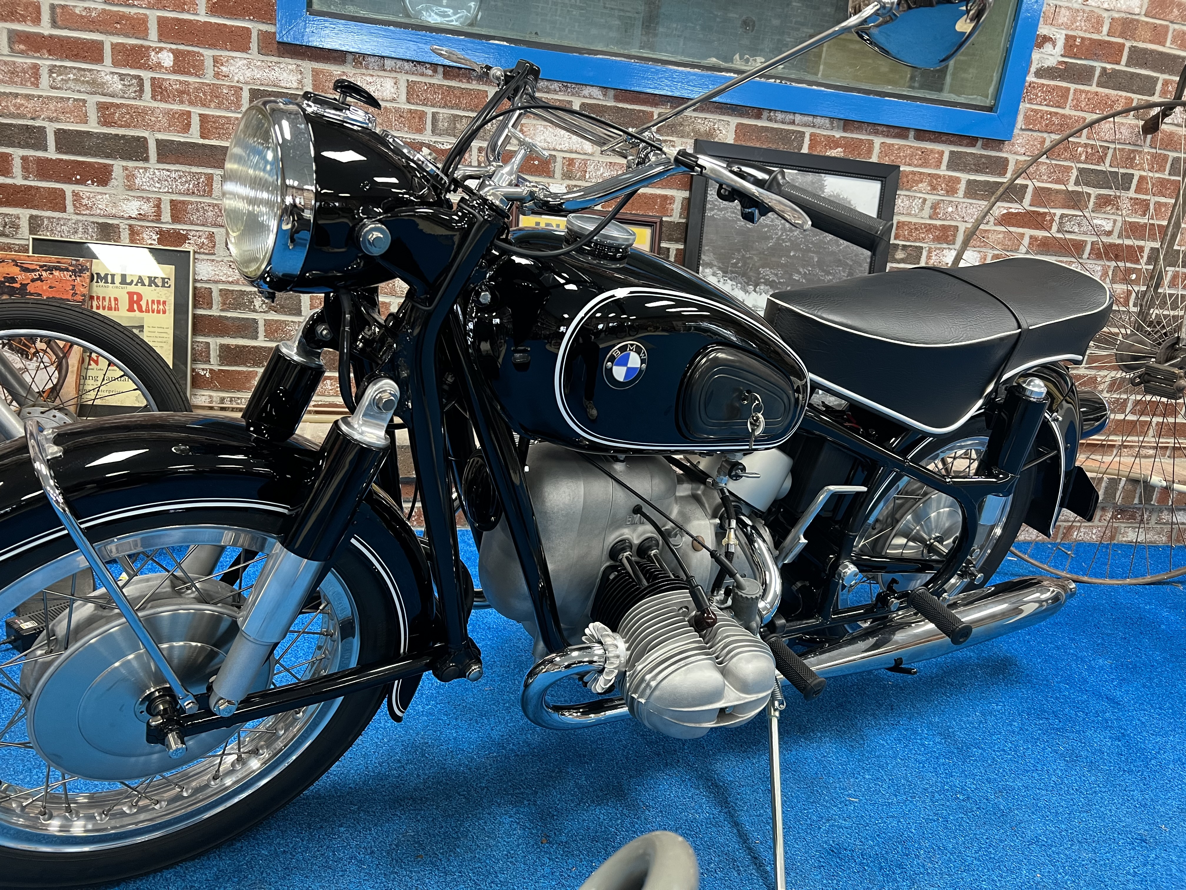 1961 BMW R69S donated to 10 year old Ryker Shappy originally owned by his late grandfather, Bob Shappy.